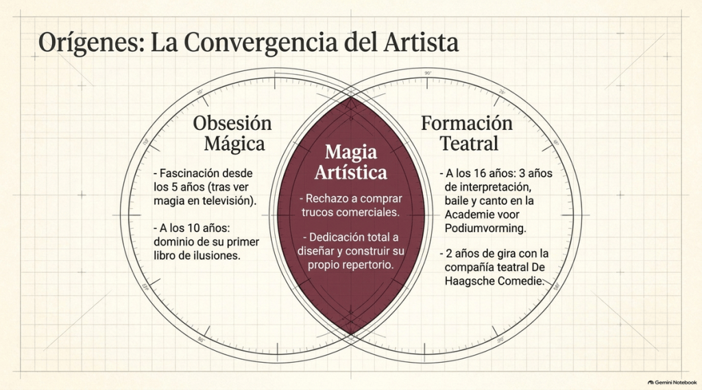 Diagrama de los orígenes de Tommy Wonder