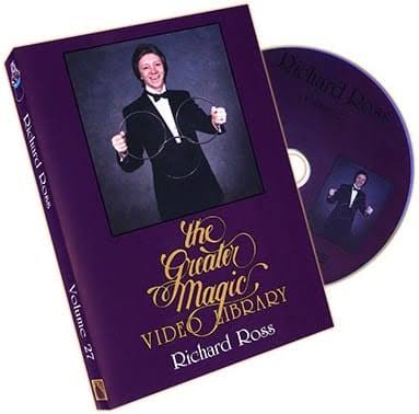 Portada del DVD The Greater Magic Video Library, volumen 27, Richard Ross